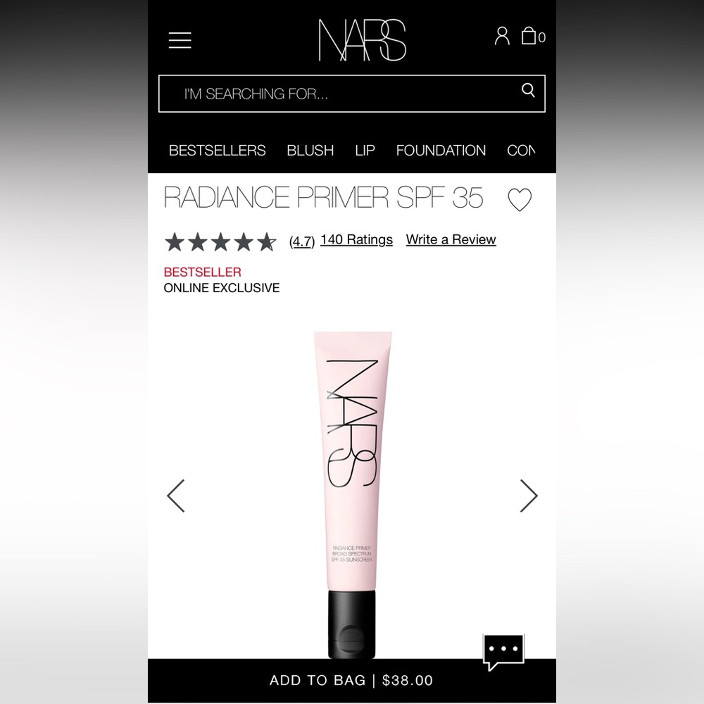 Nars Radiance Primer